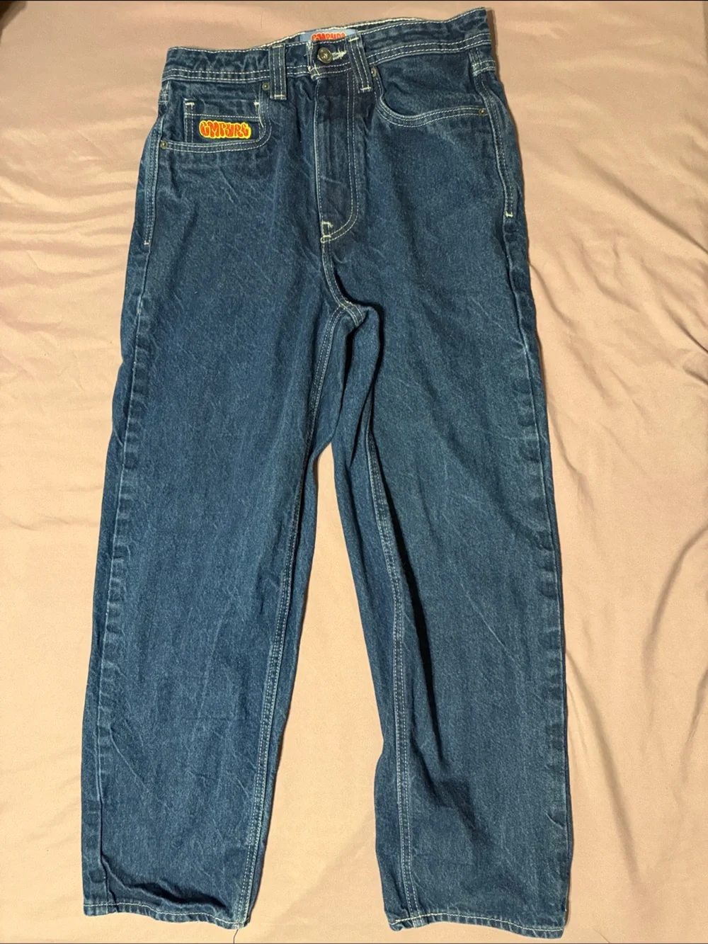 Empyre Baggy Men’s Jeans in Dark Blue 28”